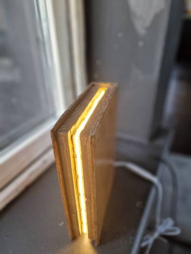 handcrafted desk lamp