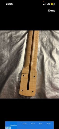 Fender Stratocaster squier mustang Neck fretboard with tuners machine heads electric guitar parts accessories