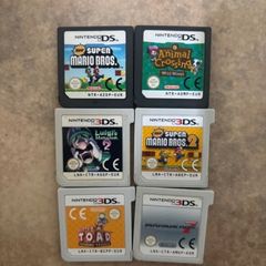 Various DS and 3DS games
