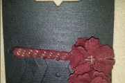 Brand new Evita Peroni suede hair clips Postage included