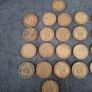 George VI threepence coins Image 3