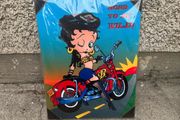 Large Betty Boop Framed Print