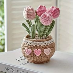 Knitted Flowers