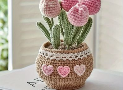 Knitted Flowers