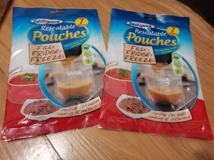resealable pouches