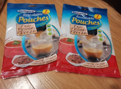 resealable pouches
