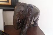 wooden elephant