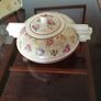 French Art Deco Lidded Sugar Bowl Trinket Box 1920's Image 10