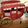 Vintage Ghirardelli Chocolate Stagecoach Carriage Promo Display 13x8.x 6.5 Image 10
