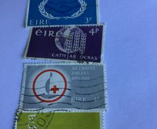 4 Irish stamps
