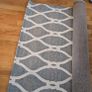 Well Thread Rugs of Distinction Vienna trellis teal large beautiful rug brand NEW Image 4