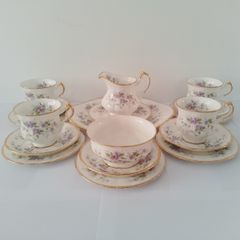 Malardi Paragon Bone China  set porcelain coffee tea cupcake set saucer cake plate