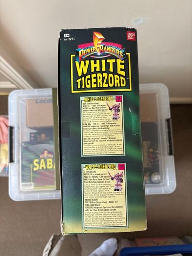 Power Rangers - Tigerzord 1993 boxed