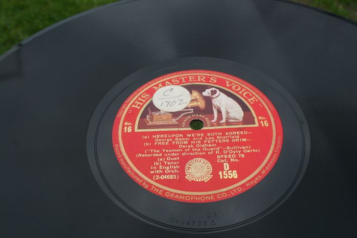 Antique Gramophone records