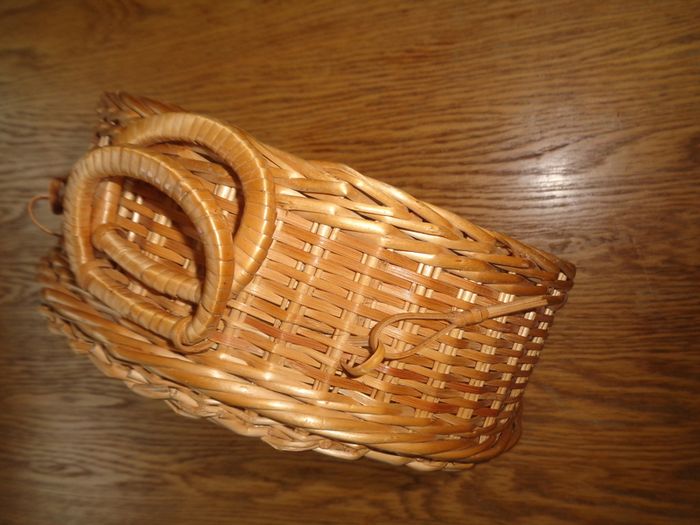 Vintage Wicker Basket for Sale