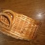 Vintage Wicker Basket for Sale Image 5