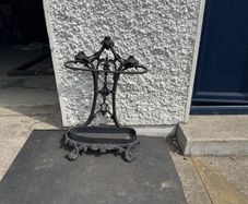 Antique Cast Iron Umbrella/ Stick Stand
