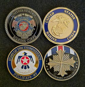 UNITED STATES, military challenge/ commerative coins.