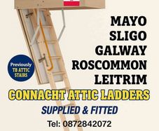 Loft Ladders supplied and fitted