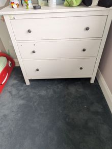 IKEA white hemnes chest of drawers