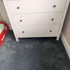 IKEA white hemnes chest of drawers