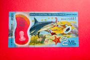 Costa Rica  2,000  Colones 2018  Pick 281a  Polymer /plastic  ( Uncirculated )