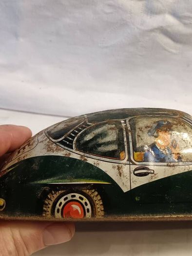 1950 Philippe Biedermeier Porsche 356 Tin Plate Car