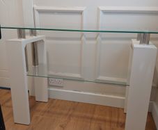 Glass Television Stand