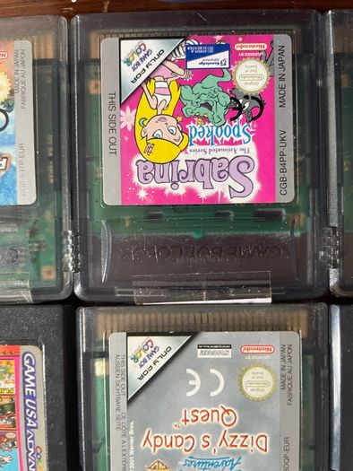Game boy advance and games bundle