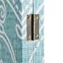 Folding Room Divider 200x170 cm Butterfly Blue Image 4