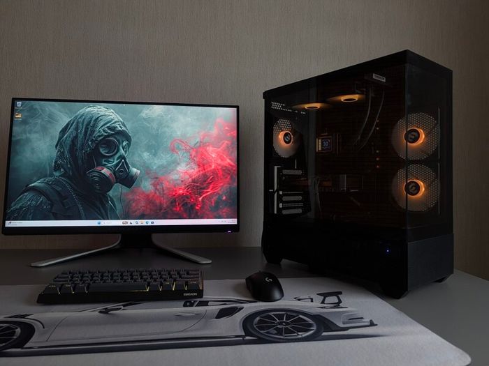 AMD Ryzen 5500X3D | X570S Aorus Elite | 32GB | NVMe | Asus RTX | Corsair Gold | TR LCD AIO | Samsung