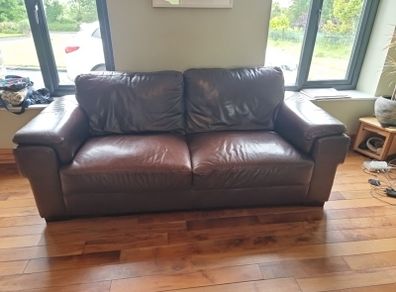 Leather Sofa 3 seater