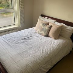 Mahogany Sleigh Bed frame