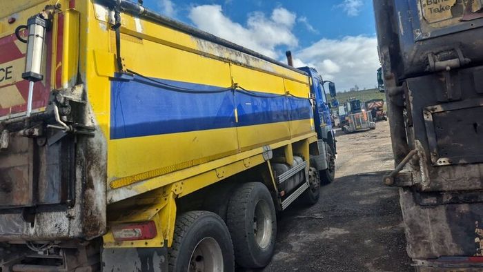 Volvo tipper and man tipper lorry for sale