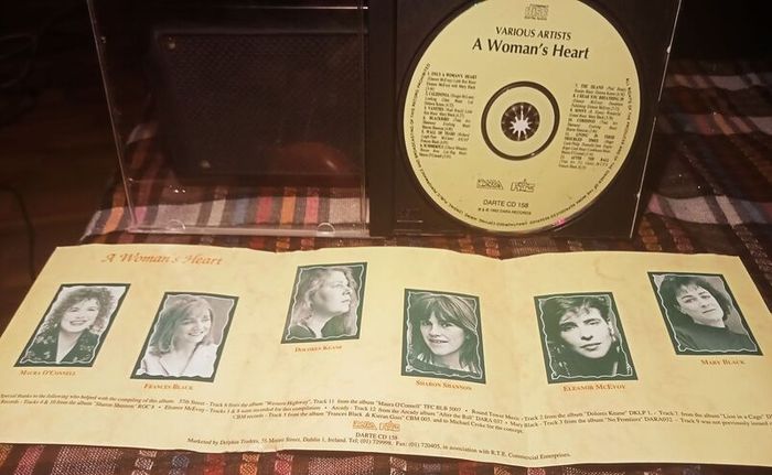 A Woman's Heart Cd And Cassette Tape.