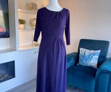 Brand-New Ladies Purple Dress from L.K. Bennett London. Size UK 8 / EU 36