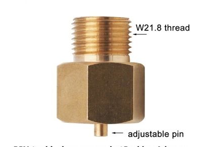W21.8 CO2 Refill Adapter Charging Adaptor