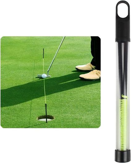 Golf Putting Guide Line Golf Training Aid Golf Putting String with Pegs LXXLQ-01