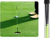Golf Putting Guide Line Golf Training Aid Golf Putting String with Pegs LXXLQ-01