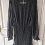 Black long sleeve dress, size 12 Image 2