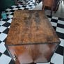 Vintage Art Deco retro MidCentury cupboard/ bookshelf/coffee table on wheels Image 4