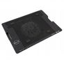 New 12-17 Inch Large Laptop Cooling Cool Pad Fans Cooler Cooling 2 USB LED #886 Image 2