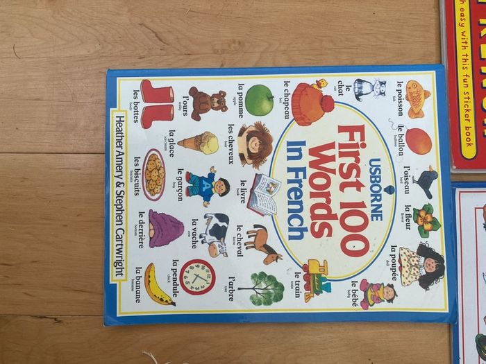 First French Words book bundle