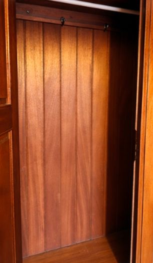 solid wood wardrobe