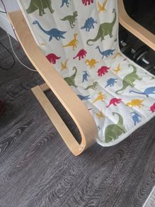 child armchair not used