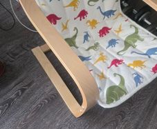 child armchair not used