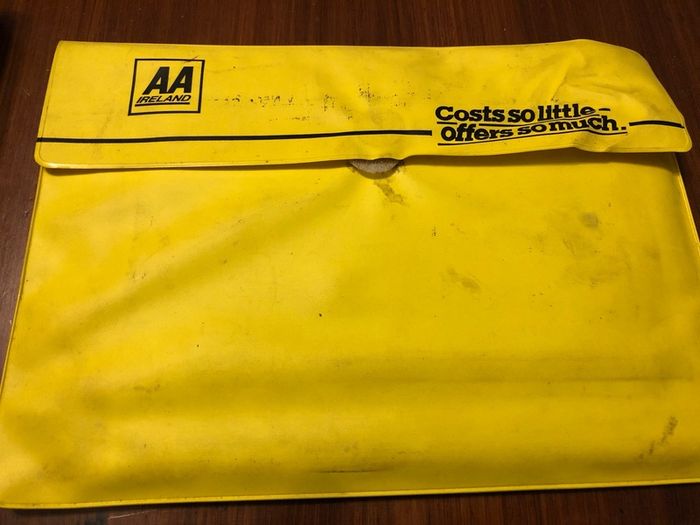 1988/89 AA Roadside Members Pack