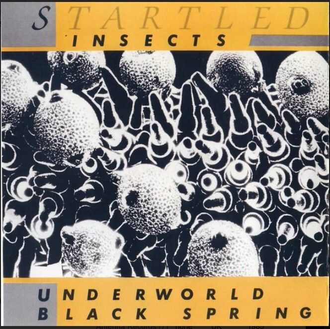 Startled Insects - Underworld / Black Spring 12" Vinyl Industrial Synth pop Electronic 80s