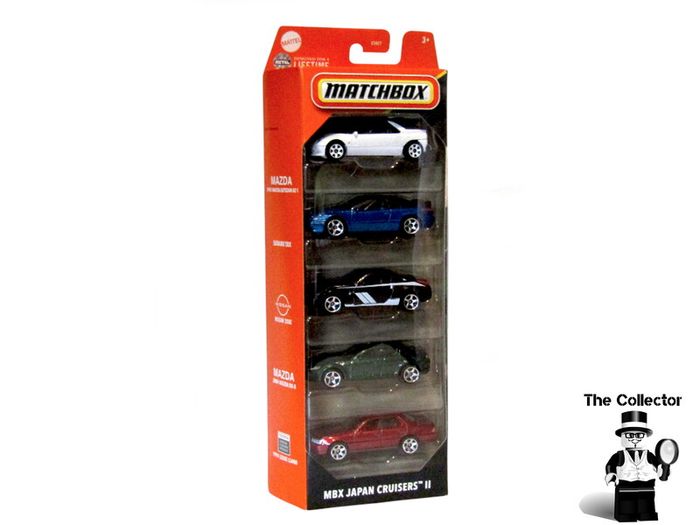 Matchbox Mattel Mbx Japan Cruisers 5 Pack Assortment Brand New Sealed
