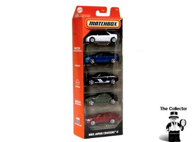Matchbox Mattel Mbx Japan Cruisers 5 Pack Assortment Brand New Sealed